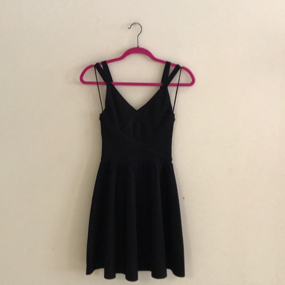 Guess Black Bodycon Mini Dress